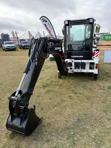 Nuevo Mini Tractor Hidromek con Orugas de Goma, Minicargadora HMK 310NLC-4 62T 145LC 102B, Retroexcavadora Frontal - Product Image 2
