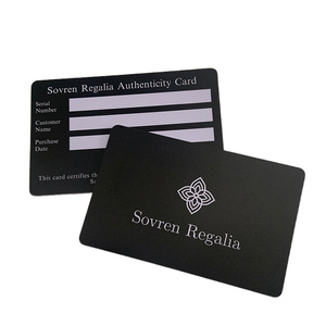 Fabricant de cartes NFC noires personnalisées, cartes de membre en plastique de haute qualité, imperméables, avec logo - Product Image 3