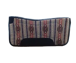 Tapis de selle de cheval de meilleure qualité en feutre Jacquard Rembourrage Style occidental Top Fabricant indien - Product Image 4