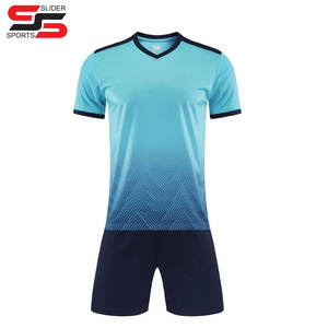Maillot de football de qualité maillot de football ensemble d'uniformes de football pour hommes maillot de football d'équipe vêtements de football - Product Image 4