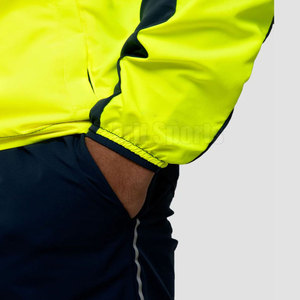 Stylish Hooded Casual Windbreaker Jacket Eco-Friendly Breathable Comfortable Fit Lightweight Fabric Outdoor Winter Jacket Front - Product Image 5