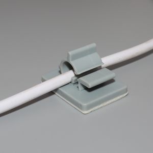 Braçadeiras autoadesivas ajustáveis plásticas de nylon do cabo, grampos da montagem do fio, grampos da retenção do cabo - Product Image 5