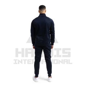 Chándal de ropa deportiva personalizado OEM, chándal de algodón y poliéster transpirable para correr y entrenar, chándales para jóvenes con cuello redondo y logotipo - Product Image 5