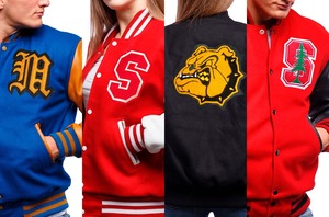 Vestes universitaires de haute qualité pour hommes manches en cuir tissu de toile de broderie de sport pour un usage quotidien nouveau style de rue haut de gamme - Product Image 6