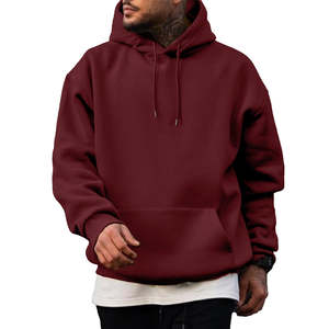 2025 nueva llegada Casual Pullover Heavyweight Hoodies para hombres de alta calidad de tela suave de gran tamaño hombres Sudadera con capucha hecha por Isha Industry - Product Image 1