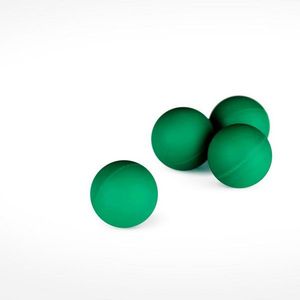 Bolas de lacrosse verdes duraderas profesionales Rendimiento de calidad Diseño de goma duradero - Product Image 3