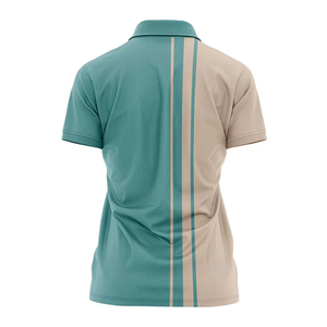 Camiseta Polo de Manga Corta de Algodón Sublimada Personalizada para Hombre y Mujer, Diseño Casual Ajustado, Estampado Comprimido - Product Image 4