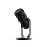 Reaice Kablosuz USB Çok Yönlü Kondenser Oyun Mikrofonu - Gürültü Önleyici Hafif Masaüstü ve Konferans Kullanımı için