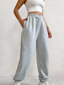 Wholesale OEM Custom Casual logo Comfy Cotton Slant <b>Pocket</b> Cargo Jogger Pants Womens Multicolor Baggy Sweatpants Women - Product Image 3