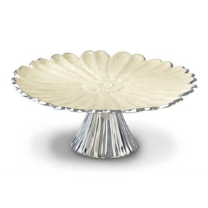 Soporte de pastel de boda personalizado tamaño mediano con cubiertos elegantes diseño clásico de aluminio para soporte de servicio de chocolate de La India - Product Image 1