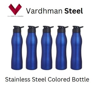 Gran oferta, botella de agua de Flora de acero inoxidable de 750ml coloreada a un precio confiable, "bebe de manera sostenible con estilo, botella de agua de Metal - Product Image 5