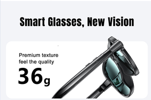 <span class=keywords><strong>Lentes</strong></span> Inteligentes con IA, Cámara HD de 8MP, Grabación de Video, Traducción de Idiomas en Tiempo Real, Llamadas Bluetooth, Reproducción de Música, <span class=keywords><strong>Lentes</strong></span> con Audio - Product Image 2