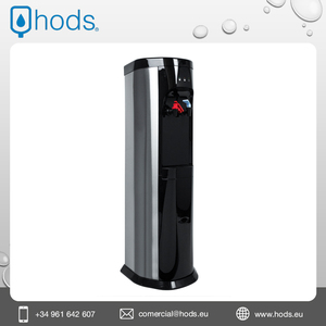 Dispensador de agua alimentado por red fría y caliente POU de carga inferior con compresor y filtro de carbono Elegance Black a la venta - Product Image 3