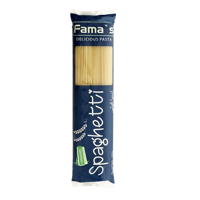 Spaghetti de blé dur égyptien de qualité supérieure Fama 400g, certifiés Halal, en boîte/sac, pâtes de qualité supérieure, prix compétitif, marque privée