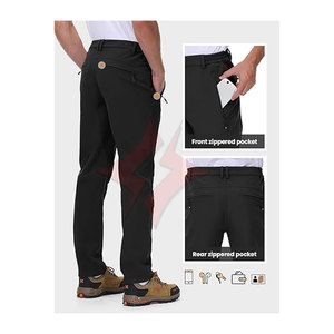 Pantalones de Nieve Unisex Personalizables con Forro Polar Térmico, Transpirables, Impermeables 10.000 mm, 100% Poliéster, para Esquí, Snowboard y Senderismo - Product Image 4