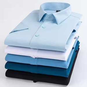 Wholesale Men Formal <b>Shirts</b> Quick Dry Breathable Men's Fashion Long Sleeve Business Formal Dress <b>Shirts</b> OEM Customized Design - Product Image 3