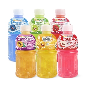Échantillon Gratuit 290ml Boisson au Nata de Coco Marque Sun Smile avec Gelée Fournisseurs de Boissons Prix de Gros Bouteille en Verre OEM ODM Service - Product Image 6
