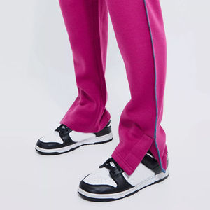 2025 Pantalon évasé taille haute pour hommes avec logo personnalisé Pantalon évasé imprimé en matériau solide de haute qualité pour hommes - Product Image 6