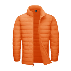Veste d'hiver matelassée à capuche pour homme, style décontracté, pliable, épaisse, 80% duvet, écologique, élégante - Product Image 2