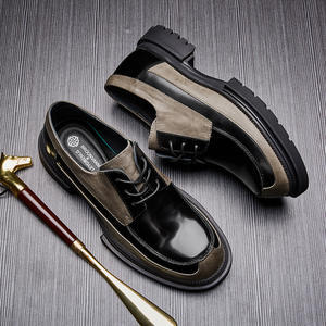 Zapatos Casuales Ligeros con Plantilla Absorbente de Sudor y Estructura Flexible, Zapatos Diarios para Hombre, Zapatos de Cuero - Product Image 3