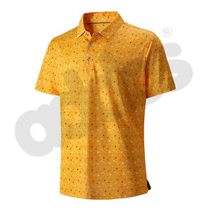 Polos para hombre, camisetas polo de talla grande con logotipo personalizado, camisetas polo con estampado sublimado de secado rápido y transpirable para hombre - Product Image 3