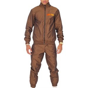 Ensemble coupe-vent personnalisé de haute qualité, survêtement en velours réfléchissant, ensembles de sweat-shirts à fermeture éclair et de pantalons de survêtement, coupe régulière, ensembles de jogging d'hiver - Product Image 4
