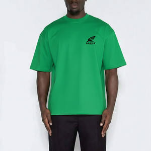 T-shirt de sport pour homme au design unique avec logo personnalisé en gros, t-shirts de sport pour homme surdimensionnés au meilleur prix - Product Image 2