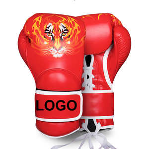 PU cuero sintético 2024 Velcro mejor entrenamiento bolsa de boxeo guantes Diseño mis propios guantes de boxeo - Product Image 2
