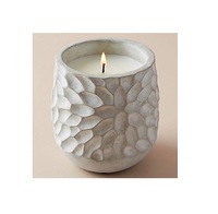Vase à bougie moderne de forme personnalisée lot de 3 pots en métal pour la décoration intérieure de haute qualité