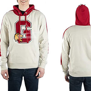 เสื้อฮู้ดขนาดใหญ่พิเศษสำหรับผู้ชายปักโลโก้แบบกำหนดเองขายส่งเสื้อมีฮู้ดผ้าฟลีซสำหรับยิมฟิตเนส - Product Image 5