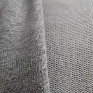 Tissu en molleton double épaisseur brun foncé 75% coton 20% polyester 5% élasthanne Jersey de sport tricoté de haute qualité Vêtements Costumes - Product Image 5