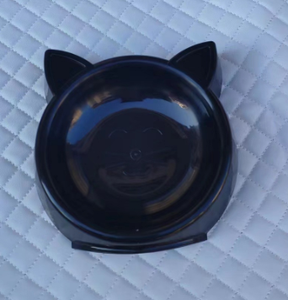 ชามให้อาหารสัตว์เลี้ยงรูปแมวสีสันสดใสชามให้อาหารสัตว์เลี้ยงแมวพลาสติก - Product Image 2