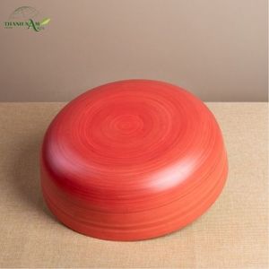 Tazón de Bambú en Espiral Hecho a Mano, Ligero, Ecológico, Tazón Decorativo y para Servir de Bambú Natural para el Hogar - Product Image 4