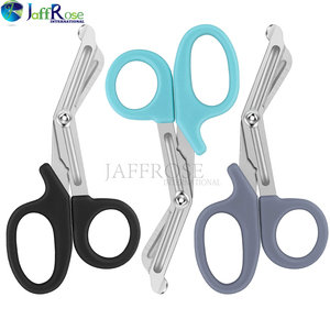 Tijeras de Trauma EMT de acero inoxidable de alta resistencia de Color marrón, tijeras de vendaje paramédico de enfermera Manual, linternas LED para pupila Mol - Product Image 3