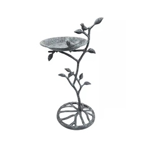 Comederos para pájaros Metal Aluminio Artículo ideal Comederos y baños para pájaros Comederos y baños exigentes de calidad Comederos de forma redonda - Product Image 1