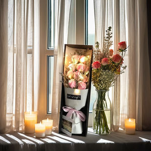 <span class=keywords><strong>Ramo</strong></span> <span class=keywords><strong>de</strong></span> Flores <span class=keywords><strong>de</strong></span> Jabón Artificial <span class=keywords><strong>de</strong></span> Alta Calidad con Luces LED para el Día <span class=keywords><strong>de</strong></span> San Valentín, Día <span class=keywords><strong>de</strong></span> la Madre, Halloween, Graduación, Caja <span class=keywords><strong>de</strong></span> Regalo 2026 - Product Image 4