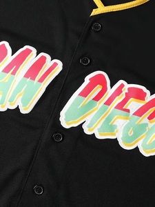 ชุดกีฬาโพลีเอสเตอร์ระบายอากาศสำหรับผู้ใหญ่เสื้อเบสบอลขนาดพลัสไซส์พิมพ์ลายดิจิตอลพิมพ์ซับลิเมชันเต็มรูปแบบออกแบบได้ตามต้องการ - Product Image 6