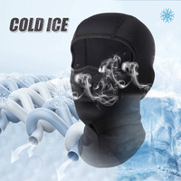 Máscara completa transpirable de verano para motocicleta y ciclismo pasamontañas casco capucha para Moto montar máscara facial y de cuello para uso deportivo diario