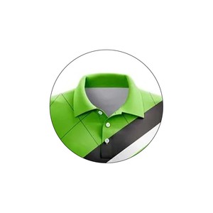 เสื้อกอล์ฟลำลองผู้ชาย Hardihood International แห้งเร็ว ระบายอากาศได้ดี ไซส์ใหญ่ ผ้าฝ้ายผสมใยไผ่ แขนสั้น สีพื้น - Product Image 2