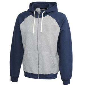 Sweat à Capuche en Coton à Fermeture Éclair pour Hommes, Logo Personnalisé, Broderie Graphique, Poids Lourd, Nouveauté 2023 - Product Image 5