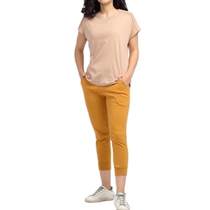 Custom Print Bulk Summer T-Shirts Ladies High Street Basic Drop Shoulder Training Cotton Oversized T-Shirt Women MADE BY HS 2026 - Product Image 2