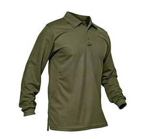 Polo de manga larga cómodo para hombre con material de la mejor calidad Polo transpirable para uso diario al mejor precio - Product Image 1