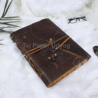 Haute qualité Vintage A5 A4 tailles Journal en cuir personnel cahier à l'ancienne pour l'écriture meilleur prix de gros pour cadeau
