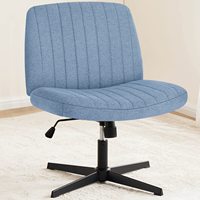 Chaise de bureau ergonomique de direction en cuir moderne de luxe, petite, pour le jeu, dossier haut, jambes croisées, pivotante, rose, pour la maison, blanche