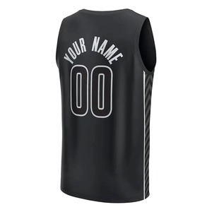 Maillot de basket-ball léger en polyester mesh très demandé, confortable, tendance, avec nom d'équipe imprimé sur mesure (OEM). - Product Image 3