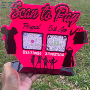 Ezd Tùy Chỉnh Bàn Top Đăng Miễn Phí Đứng Bảng Dấu Hiệu Thương Hiệu Logo Hiển Thị Dấu Hiệu Quảng Cáo Truy Cập Hiển Thị Logo Acrylic Thư Đăng - Product Image 5