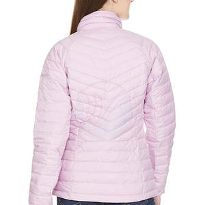 2024 última chaqueta acolchada personalizada Unisex transpirable acolchada impermeable tela larga para mujer XL forro de nailon suministro al por mayor - Product Image 2