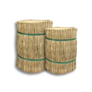 Producto superior SEDGE MAT Alfombra de Palma tejida a cuadros hecha a mano Cortavientos para el hogar Protección de plantas definitiva contra vientos fríos - Product Image 1