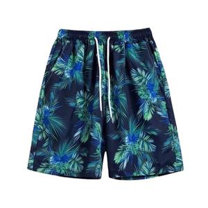 Venta caliente hombres Casual deportes playa suelta satén 100% algodón sólido personalizado impermeable secado rápido bajo precio al por mayor impreso - Product Image 4