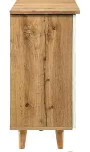 Modern White 3-<b>Door</b> <b>Shoe</b> <b>Cabinet</b> <b>with</b> Lattice Design Stylish Entryway <b>Shoe</b> Storage Organizer for Hallway - Product Image 5